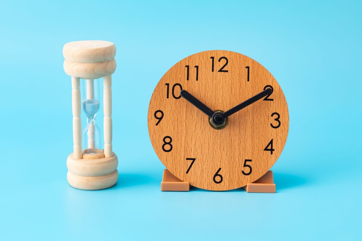 時計と砂時計